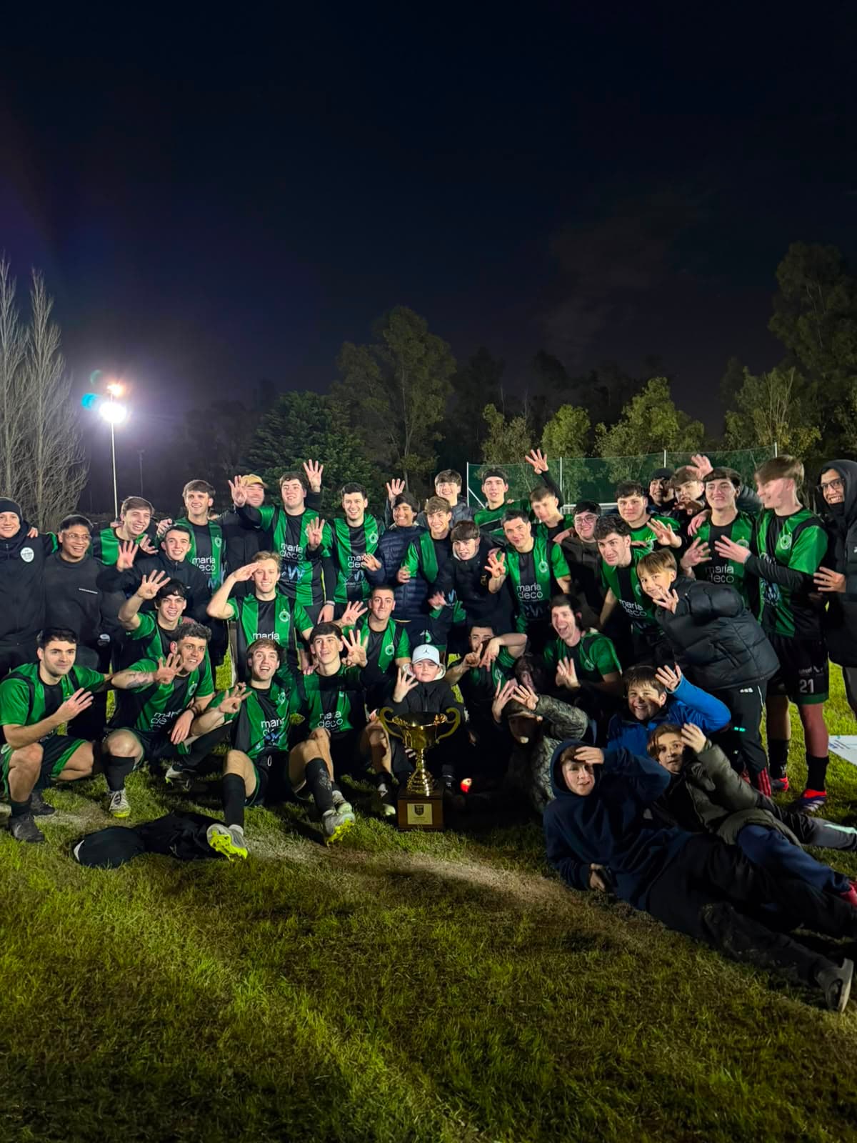 Plantel campeón de Echeverría del Lago — Primera, Torneo Apertura y Copa de Oro 2026